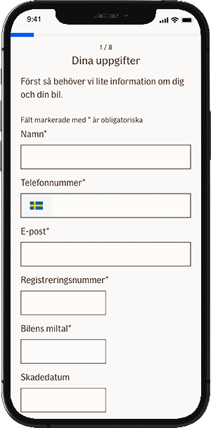 Fyll i dina kontaktuppgifter